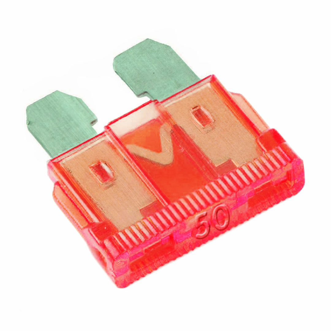 50A Small ATO Blade Fuse Pack Of 15 Phipps Electronics