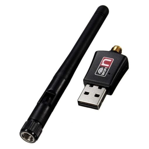 300Mbps USB Wireless-N WiFi Adapter with Antenna – RTL8192 5