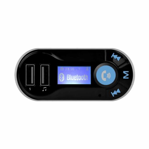 Bluetooth In Car Wireless FM Transmitter With 2x USB Ports