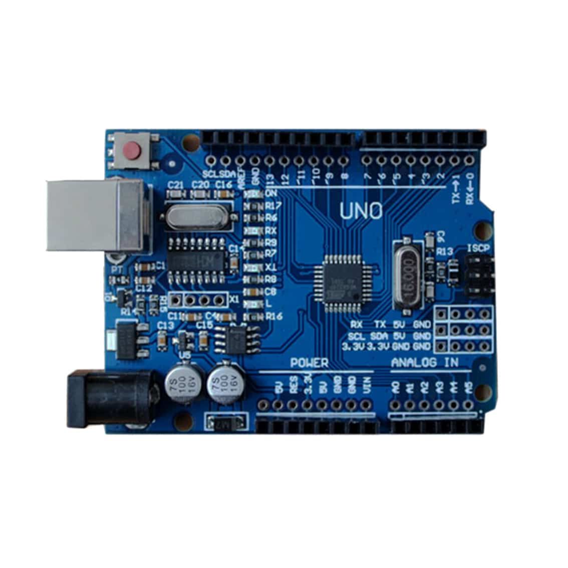 Arduino UNO CH340 MEGA328P Development Board with USB Cable – Compatible 2