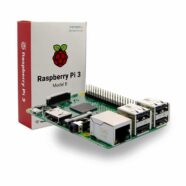 Raspberry Pi 3 Model B 1GB RAM – Quad Core 1.2GHz 64bit CPU WiFi and Bluetooth