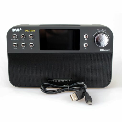 Digital DAB+ Radio with FM Tuner and Bluetooth Speaker – Portable 3