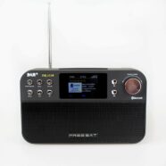 Portable DAB+ Digital FM Radio with Bluetooth Speaker, Analogue FM, Alarm Clock
