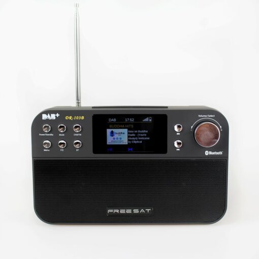 Digital DAB+ Radio with FM Tuner and Bluetooth Speaker – Portable