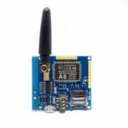 A6 GPRS/GSM Module Board with Antenna and Sim Card Slot Quad Band 850 900 1800 1900 MHz