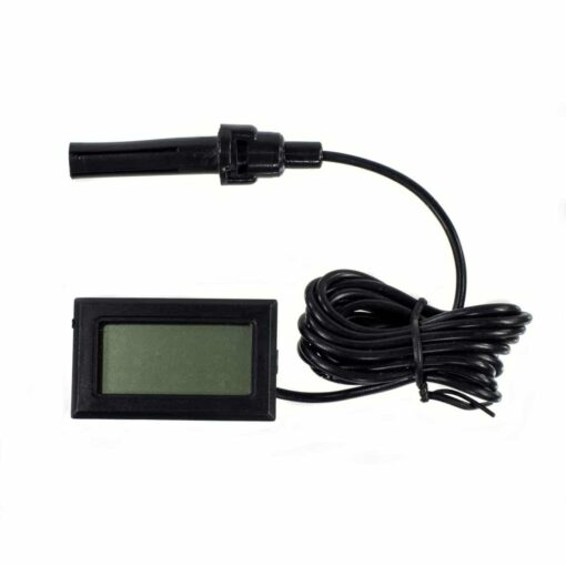 Digital LCD Indoor Temperature Humidity Meter Thermometer Hygrometer With Probe