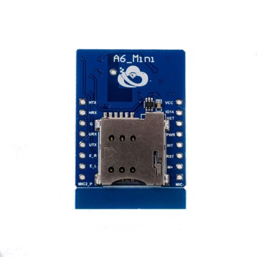 A6 Mini GPRS/GSM Module Board with Antenna and Sim Card Slot Quad Band 850 900 1800 1900 MHz 4