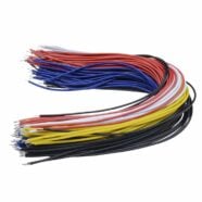 100 Piece 20cm Coloured Flexible Tinned Flexible Breadboard Jumper Cables 2