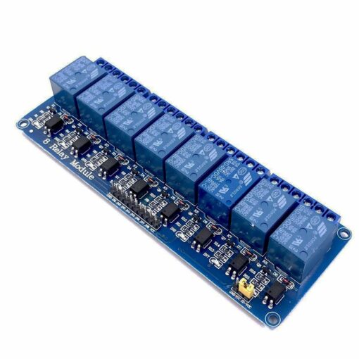 5v 8 Channel Relay Module with Optocoupler