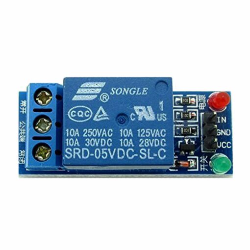 5v 1 Channel Low Level Relay Module with Optocoupler 2