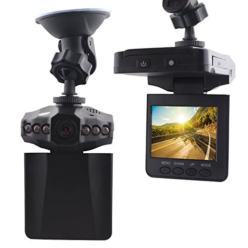 2.5″ inch Car Dashboard Camera and Bonus LED Flashlight 12
