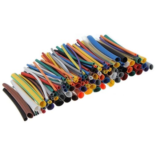 144 Piece Heat Shrink Tube Wrap Pack – 6 Sizes 12 Colours 6