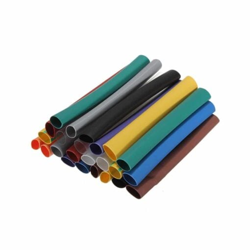 144 Piece Heat Shrink Tube Wrap Pack – 6 Sizes 12 Colours 6