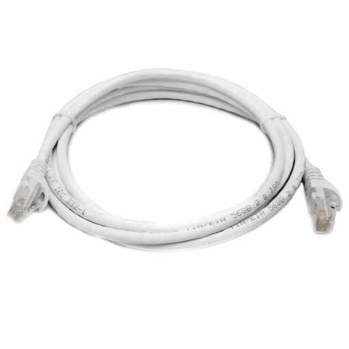 3m White Ethernet Network Lan Cable CAT6 1000Mbps RJ45 5