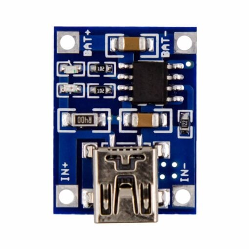 TP4056 Mini USB Lithium Battery Charging Board – 5V 1A 3