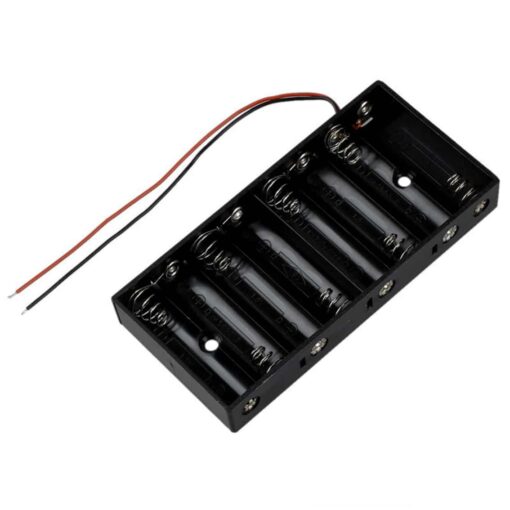8 x AA Battery Holder Box