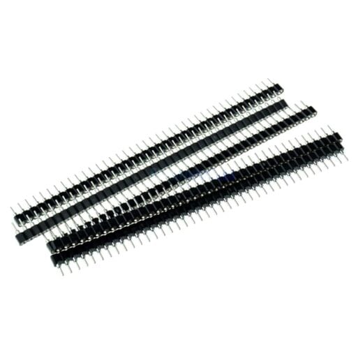 2.54mm 0.1” 40 Way SIL Turned Male to Female Pin Headers – Pack of 5 2