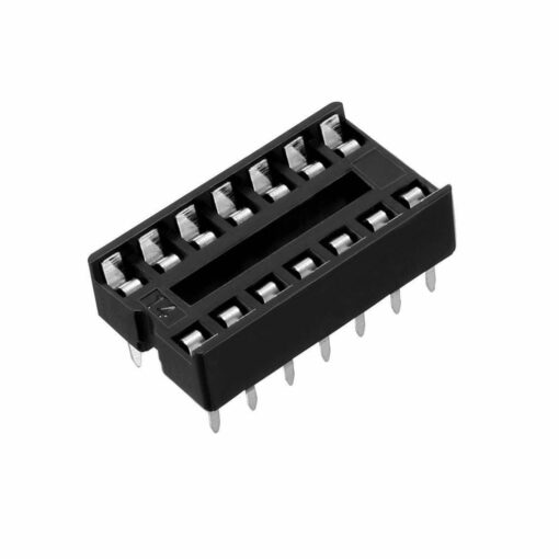 14 Pin 0.3 Inch DIL IC Socket – Pack of 5