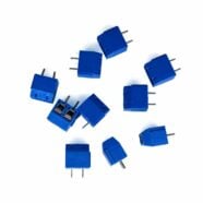 2 Pin 5mm Blue Terminal Block Screw Connector – Pack of 10