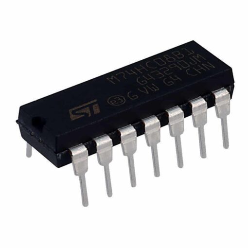 M74HC08B1R Quad 2 Input Positive and Gate IC – Pack of 5 2