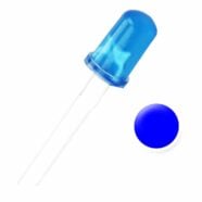 5MM Blue Diffused Lens LED Diode – Pack of 50