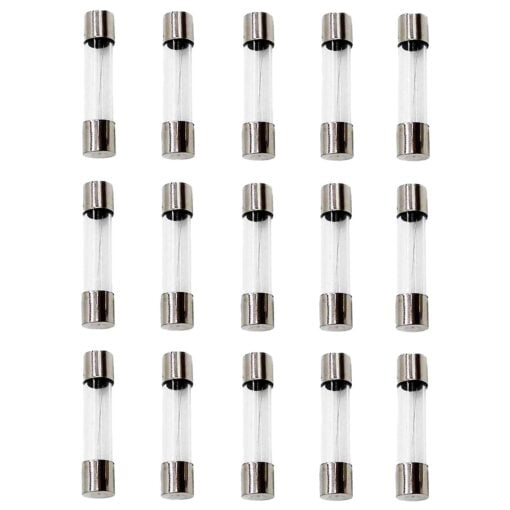 500mA Glass 3AG Fast Blow Fuse – 250V 6x30mm – Pack of 15