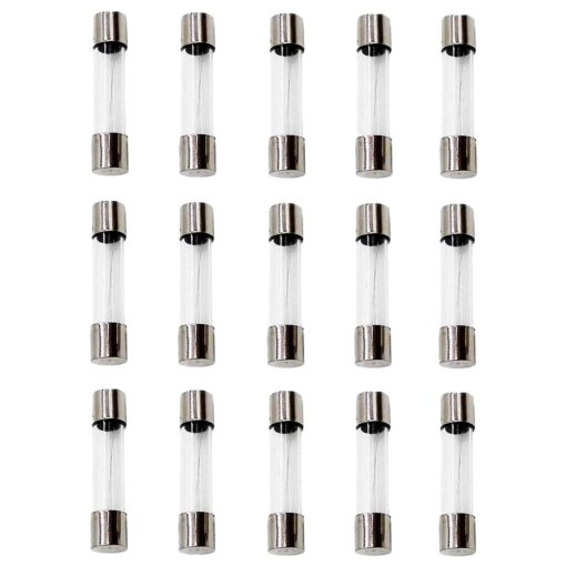 1A Glass 3AG Fast Blow Fuse – 250V 6x30mm – Pack of 15 2