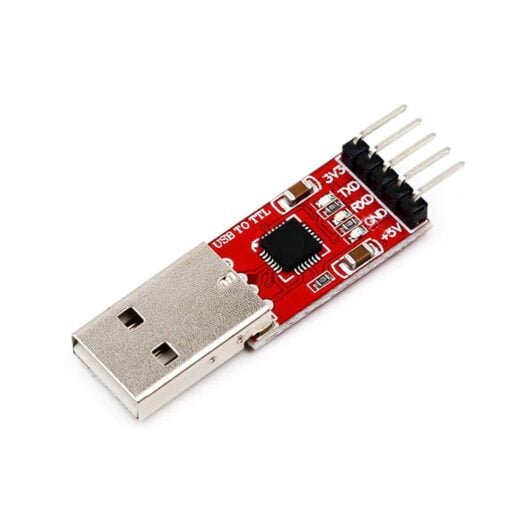 CP2102 USB to TTL UART Serial Converter Module with Jumper Wires 3