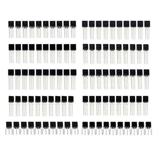 Transistor Pack BC337 – C1815 – 10 Values – Pack of 100 3