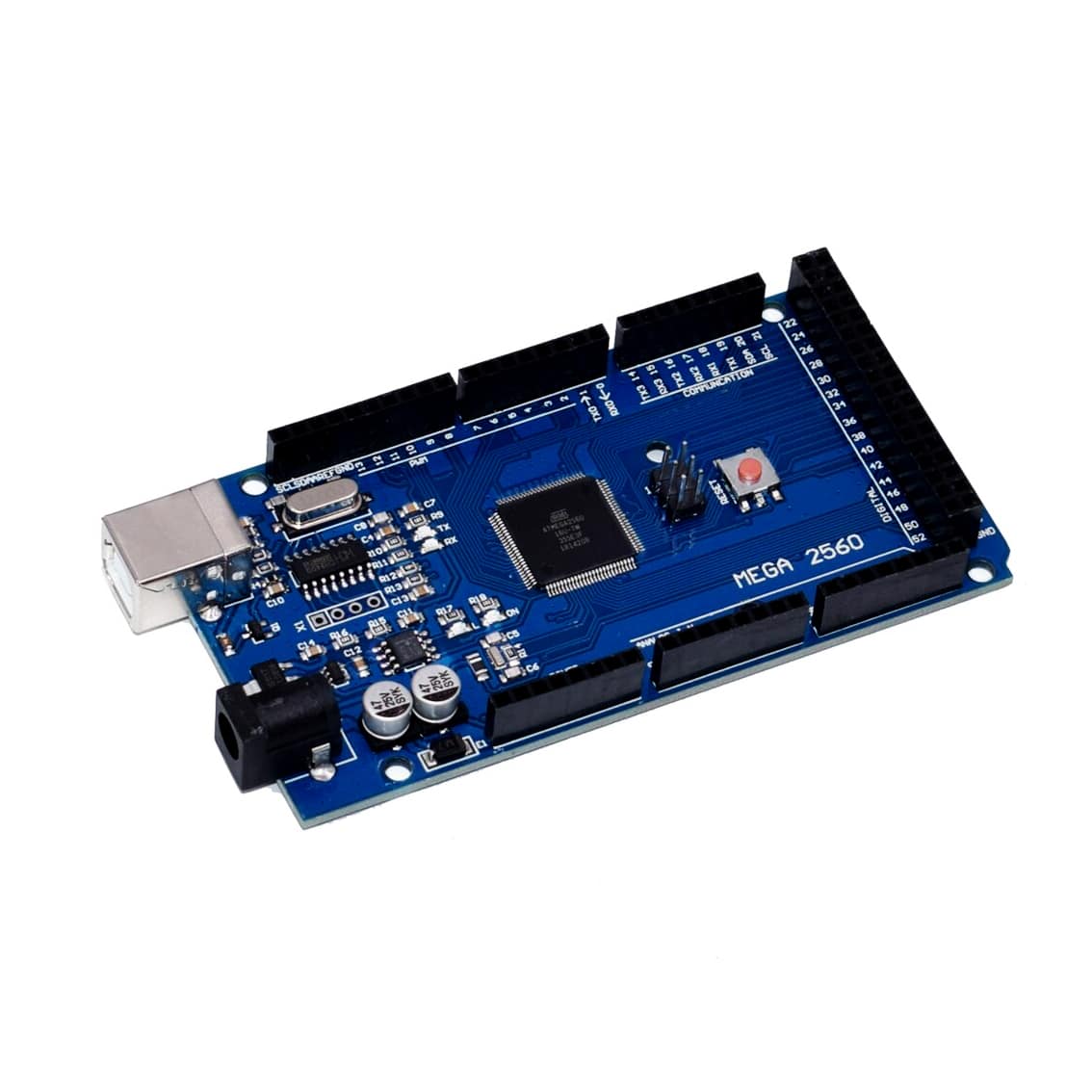 Mega 2560 R3 CH340 Development Board with USB Cable – Arduino Compatible 2