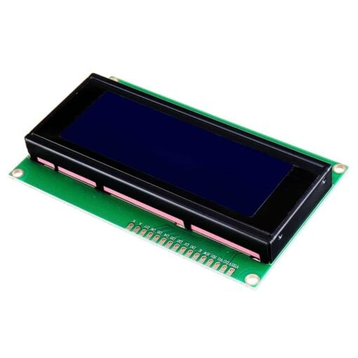 20×4 Character LCD Display Module with LED Backlight – White on Blue 4