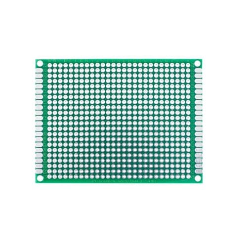 572 Point Solderable PCB Prototype Breadboard 6cm x 8cm – Pack of 3 2