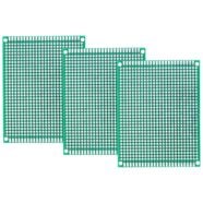 806 Point Solderable PCB Prototype Breadboard 7cm x 9cm – Pack of 3