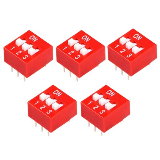 3 Position DIP Switch – Pack of 5 2