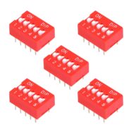 5 Position DIP Switch – Pack of 5