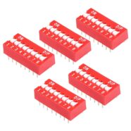 8 Position DIP Switch – Pack of 5 2