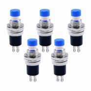 Blue Push Button Switch PBS-110 – Pack of 5