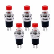 Red Push Button Switch PBS-110 – Pack of 5