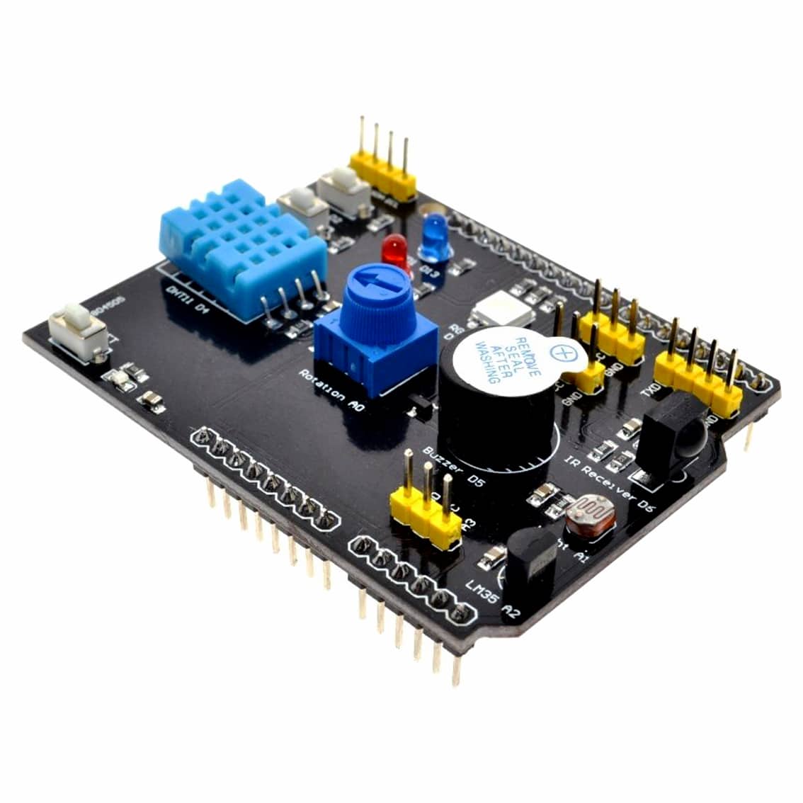 DHT11 LM35 Temperature Humidity Sensor Expansion Board 2