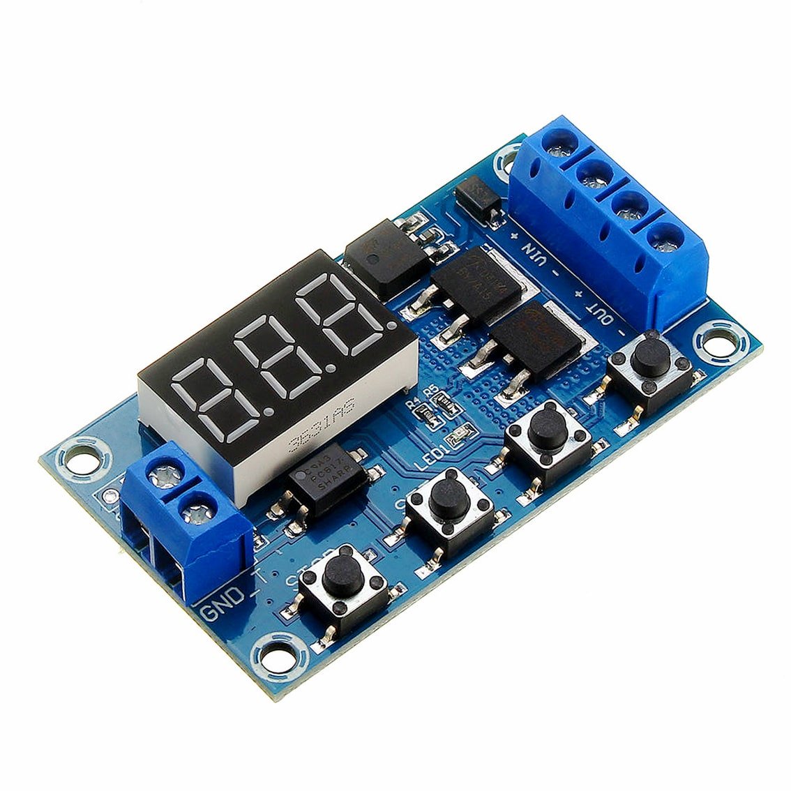PHI1072206 – 1 Channel Programmable Time Delay Relay Module – XY-J04 01