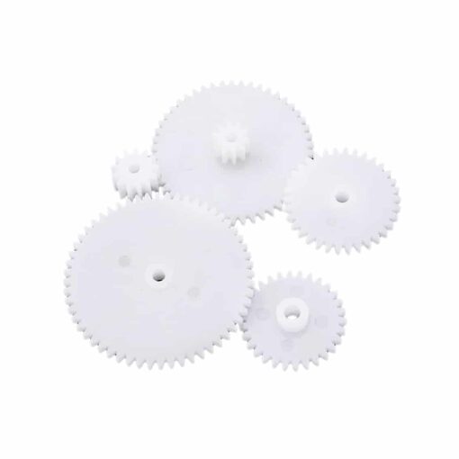 Plastic Gear and Pulleys Kit – Pack of 75 3