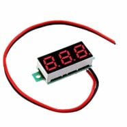 0.28 Inch Red Digital DC Voltmeter – 2.5V – 30V Range