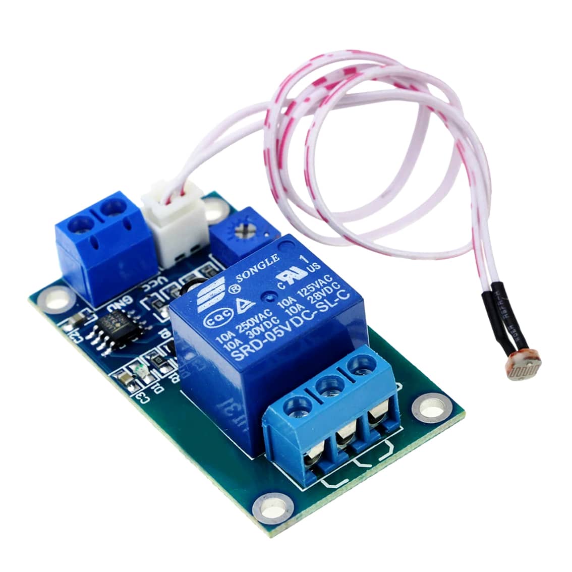 PHI1072253 – 12V Light Sensor Photoresistor Relay Board Module 01