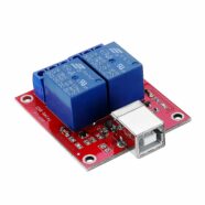 2 Channel 5V Low Level USB Relay Module 2