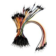65 Piece Breadboard Jumper Cable Kit - 4 Sizes