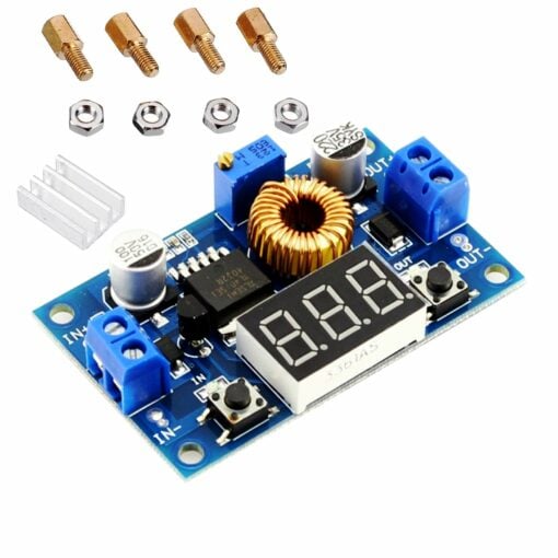 DC-DC Adjustable Step Down 5A 75W  Power Supply Module with Voltmeter – XL4015 2