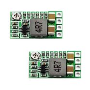 DC-DC Mini Step-Down 4-24V to 5V 3A Converter Power Supply Module – Pack of 2