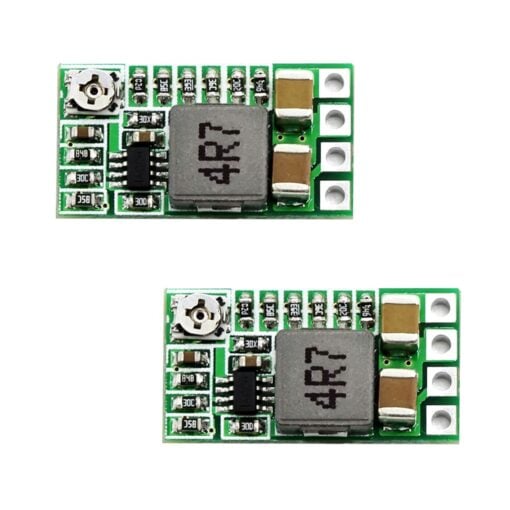 DC-DC Mini Step-Down 4-24V to 5V 3A Converter Power Supply Module – Pack of 2 2