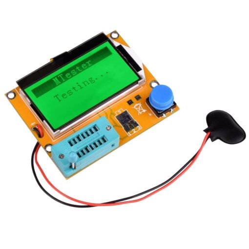 LCR-T4 Digital Component Tester with Protective Case – 12846 LCD Display 2