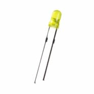 3MM Yellow Diffused Lens LED Diode – Pack of 100